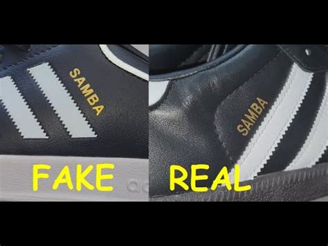 adidas samba fake vs real